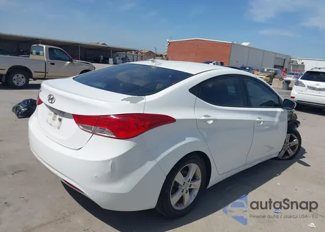 2013 Hyundai Elantra Gls from USA, damaged, VIN 5NPDH4AE1DH271881